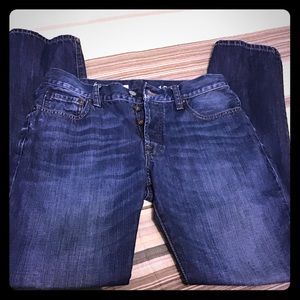 GAP 1969 button fly skinny jeans ~ 30W